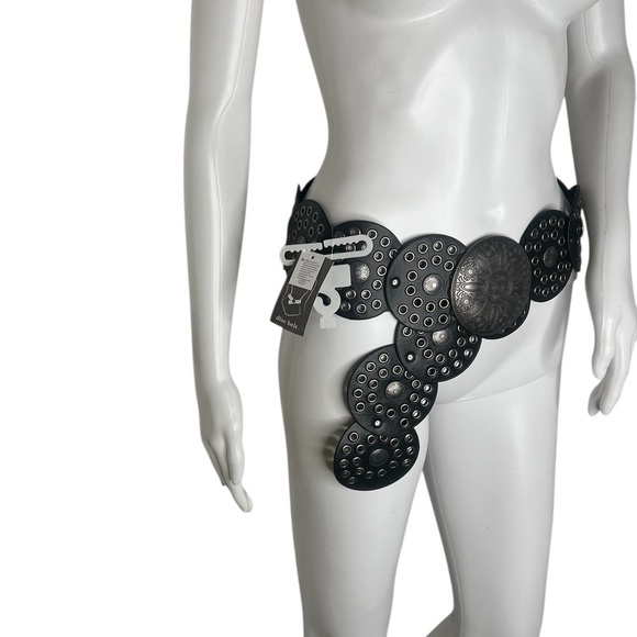 Haute Hippie Boho Disc Concho Cowgirl Waist Belt main image 3
